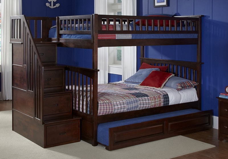 Perfect arrangement of trundle beds