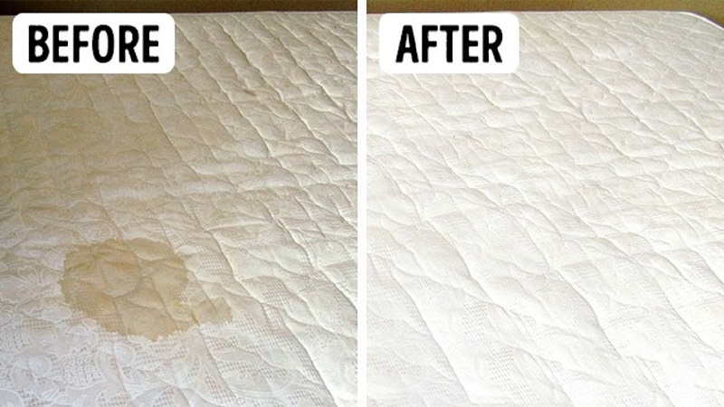 How to remove urine from mattress