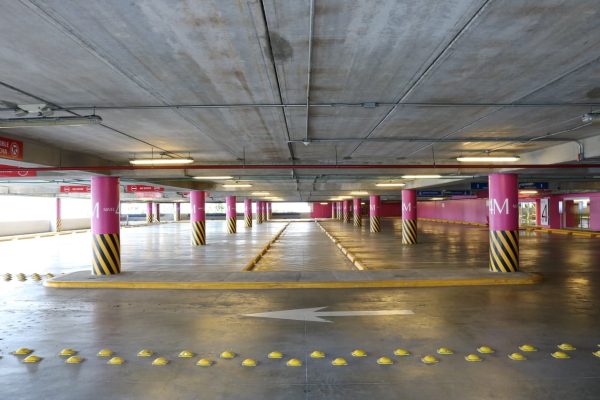 How to get out of a parking garage without paying