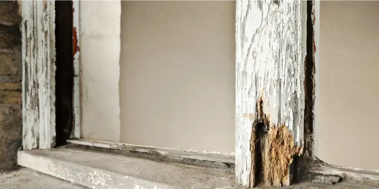 How to replace rotted wood