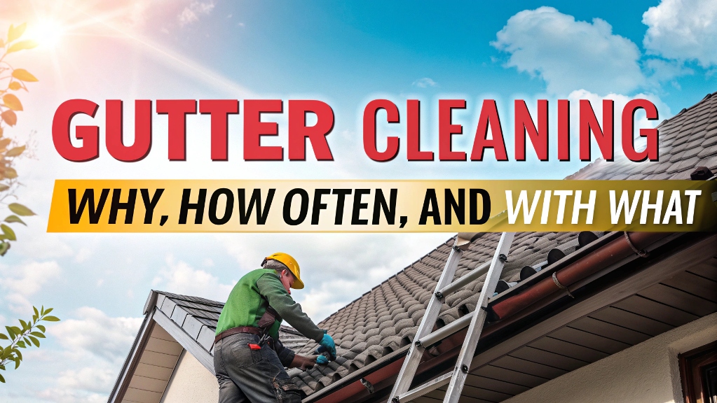 Gutter Cleaning: Why, How Often, and With What?