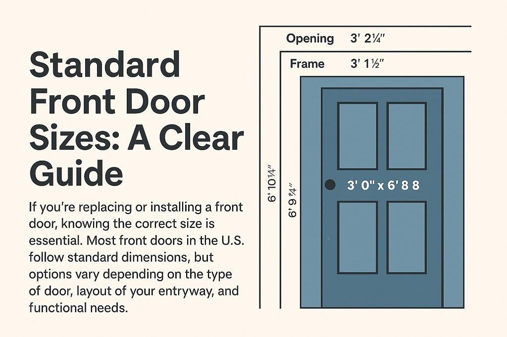 Do commercial buildings use different door frame heights