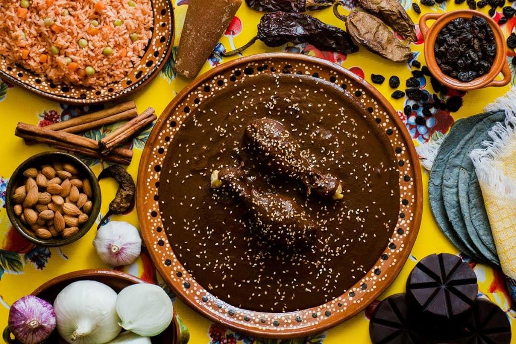 Mole negro recipe with Mexican chocolate